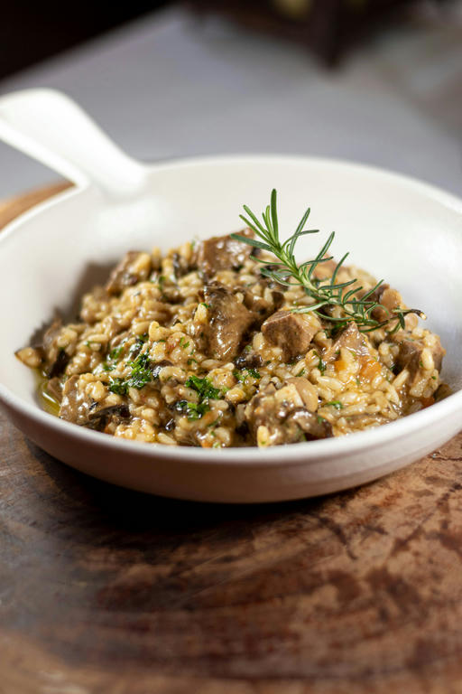 Risotto aux champignons