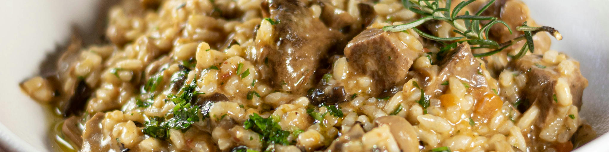 Risotto aux champignons