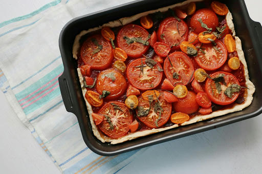 Tarte à la tomate