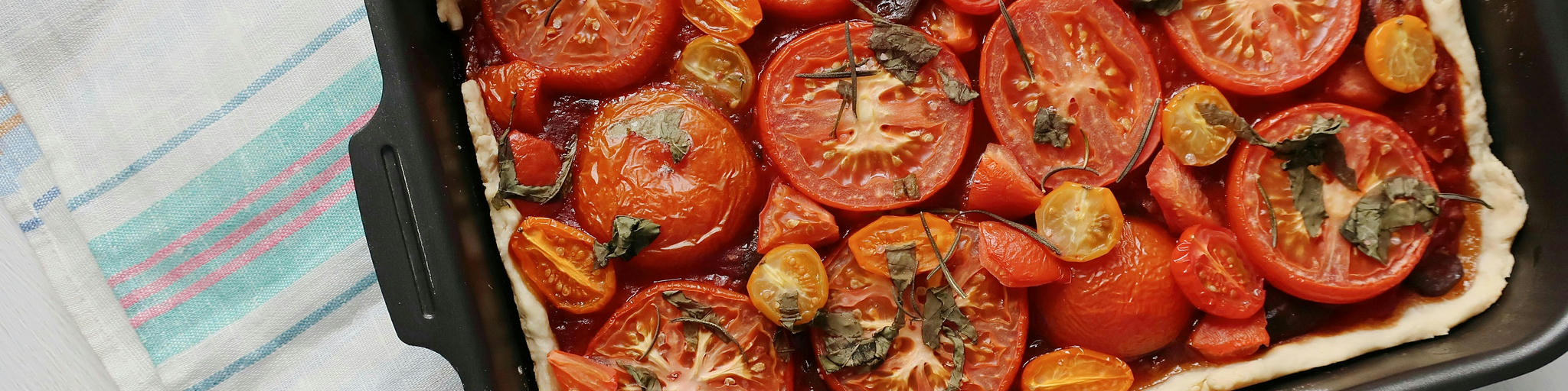 Tarte à la tomate